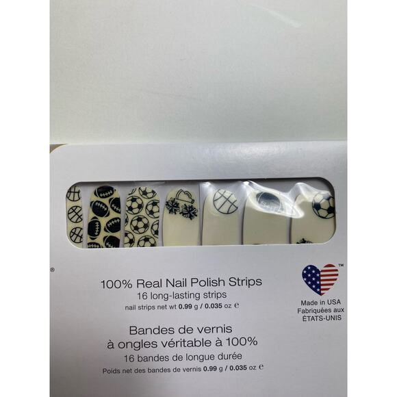 Color Street Dream Team Sports Overlay Long Lasting Nail Polish Strip Retired - Picture 5 of 5